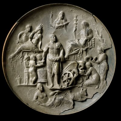Patère en argent d