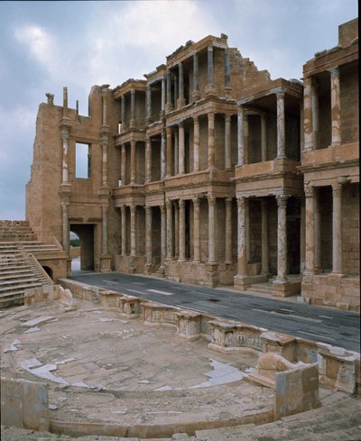 Scène de théâtre romain, 2e-3e siècle - Roman