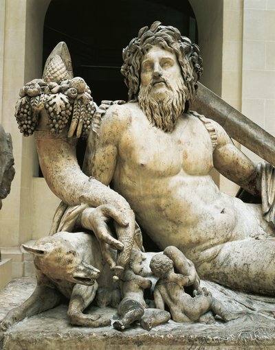 Statue représentant le fleuve Tibre - Roman