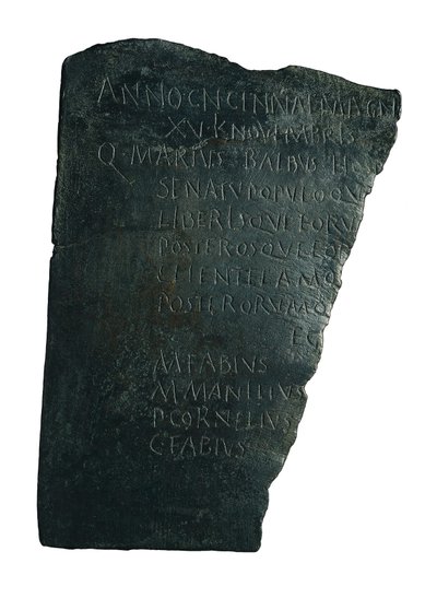 Tabula Hospitalis - Roman