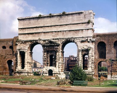 Vue de la porte majeure, c