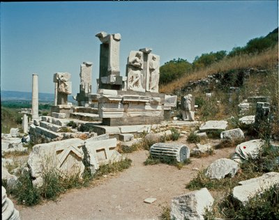 Vue du monument à Memmius - Roman