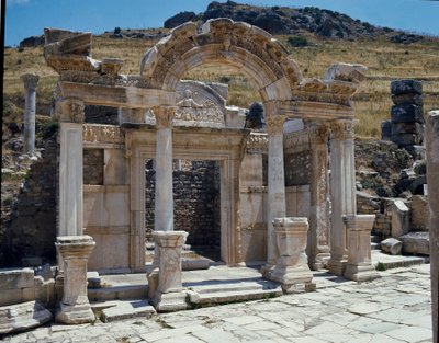Vue du temple d