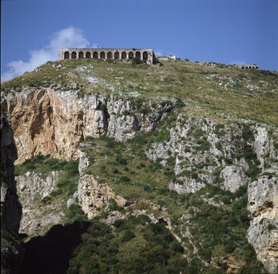 Vue du temple de Jupiter - Roman