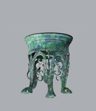 Support en bronze - Roman Imperial Period