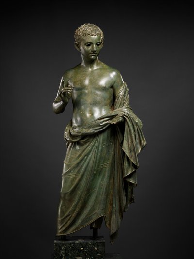 Statue en bronze d