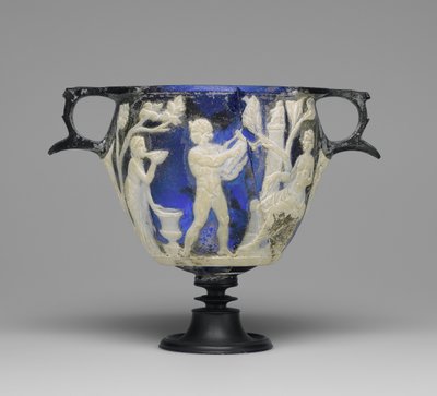 Skyphos en verre camée, vers 1 après J.-C. - Roman Imperial Period