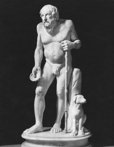 Diogène demandant l