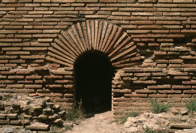 Thermes nord, détail d