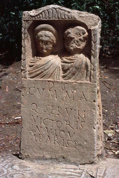 Stèle, Haute Période Impériale (27 av. J.-C.-395 apr. J.-C.) - Roman Imperial Period
