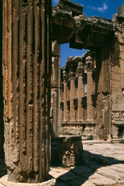 Temple de Bacchus, détail, Haute Période Impériale (27 av. J.-C.-395 apr. J.-C.) - Roman Imperial Period