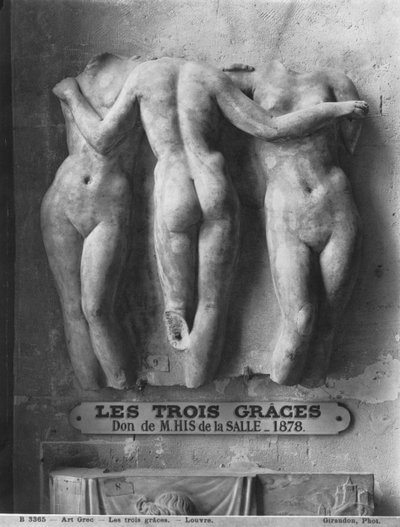 Les Trois Grâces, copie romaine d