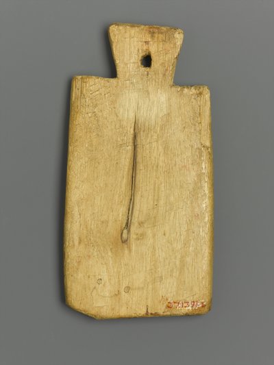 Étiquette de momie avec inscription grecque - Roman Period Egyptian