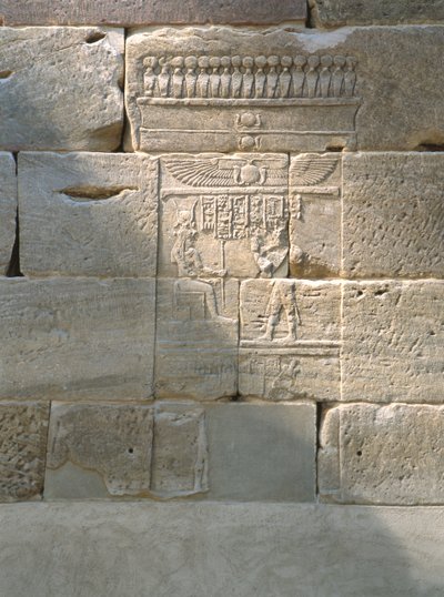 Relief du temple de Dendur, vers 10 av. J.-C. (grès éolien) - Roman Period Egyptian