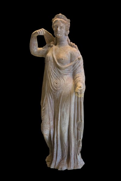Aphrodite de type Genitrix (1er siècle après J.-C.) terre cuite - Roman Roman