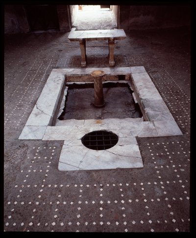 Atrium de la Casa del tramezzo di legno, 5e siècle av. J.-C.-1er siècle apr. J.-C. - Roman Roman