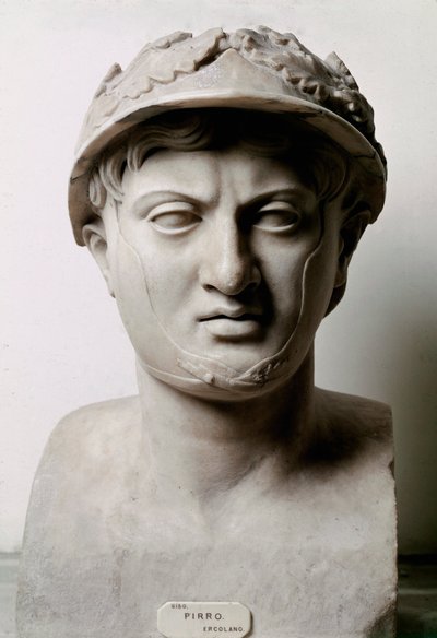 Buste de Pyrrhus Ier (ou Pyrrhos) roi d
