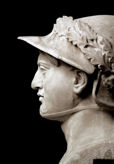 Buste de Pyrrhus Ier (ou Pyrrhos) roi d