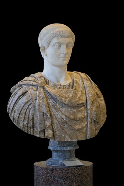 Constant I (337 - 350 après J.-C.) sculpture, art romain - Roman Roman