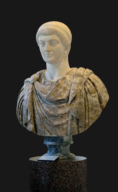 Constant I (337 - 350 après J.-C.) sculpture, art romain - Roman Roman