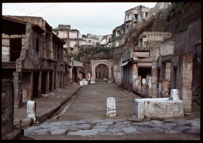 Decumanus maximus et forum, 5ème siècle av. J.-C. - 1er siècle apr. J.-C. - Roman Roman