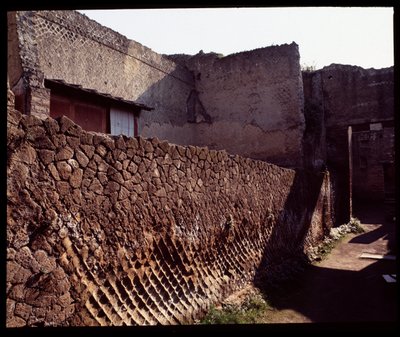 Détail des constructions romaines (opus mixtum), Ve siècle av. J.-C.-Ier siècle apr. J.-C. - Roman Roman