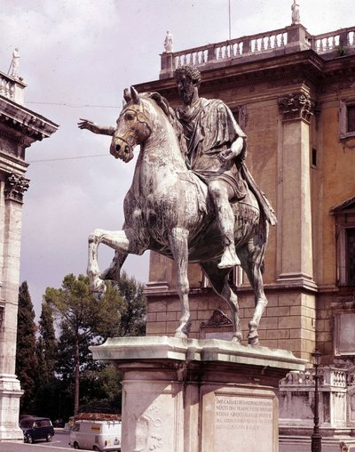 Statue équestre de Marc Aurèle - Place du Capitole, Rome - Roman Roman