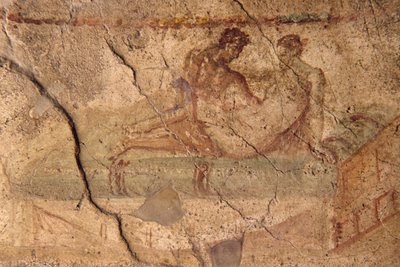 Fresque érotique du Lupanar, Pompéi (Liste du patrimoine mondial de l