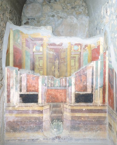 Intérieur de la Maison de Fabius Rufus, Pompéi, Campanie, Civilisation romaine - Roman Roman