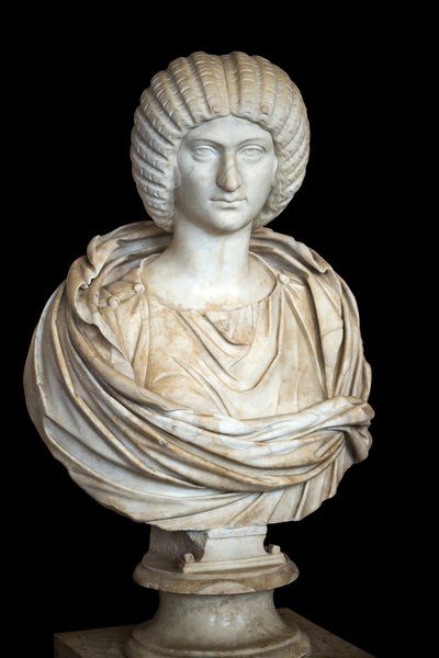 Julia Domna (ca. 170 - 217 après J.-C.), marbre, art romain - Roman Roman