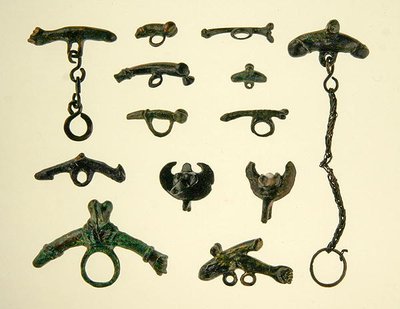 Amulettes phalloi - Roman Roman