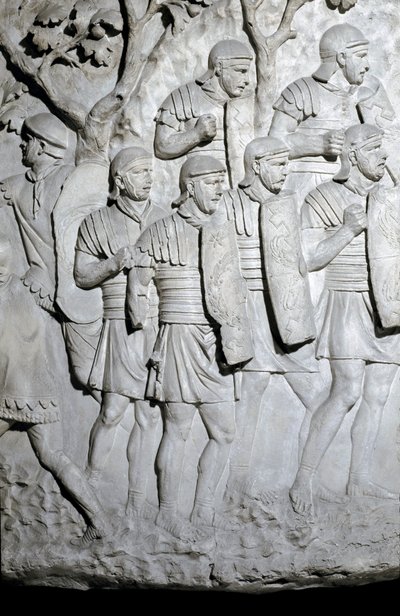 Légionnaires romains prêts pour la bataille - Roman Roman