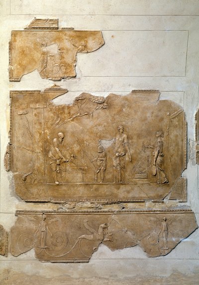 Art romain : initiation aux mystères de Dionysos : célébration des rituels dionysiaques - Roman Roman