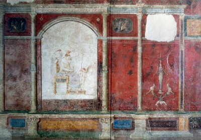 Art romain : représentation de la divinité Vénus assise - Roman Roman