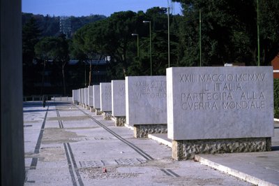 Rome, Foro italico. L