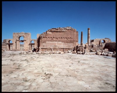 Vue du temple romain - Roman Roman