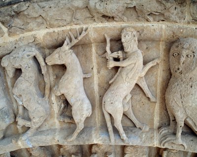 Un Sagittaire (détail) - Romanesque