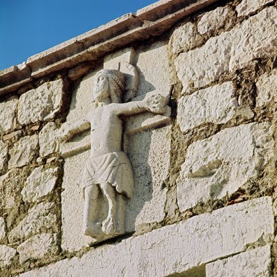 Christ crucifié - Romanesque