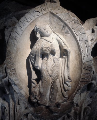 Tons du chant grégorien : le deuxième ton, Chapiteau du chœur - Romanesque