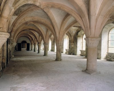 Vue du scriptorium - Romanesque