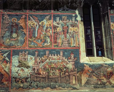 Siège de Constantinople par le sultan Mehmet II en 1453 - Romanian School