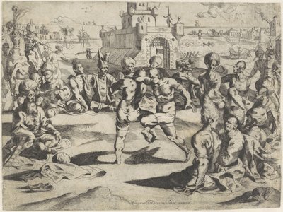 Lutteurs à l