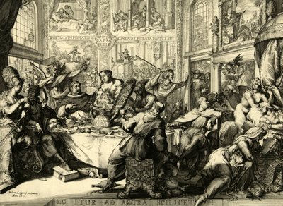 Sic itur ad astra scilicet 1681 - Romeyn de (after) Hooghe