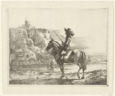 Cavalier près d