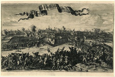 Conquête de Coevorden le 30 décembre 1672 - Romeyn de Hooghe (attributed to)