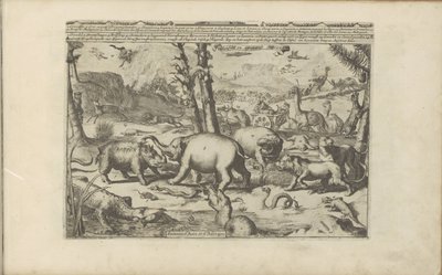 Animaux asiatiques et africains - Romeyn de Hooghe