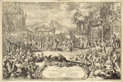 Entrée de couronnement de Jean III (1629-96) en Pologne, 1675 - Romeyn de Hooghe