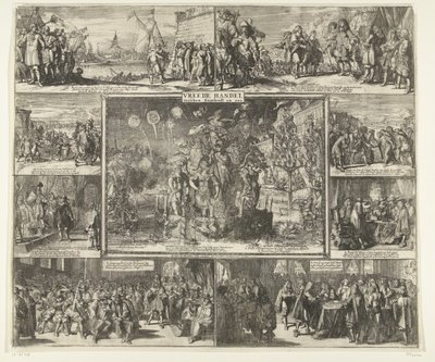 La paix de Westminster, 1674 - Romeyn de Hooghe