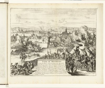 Prise de Maastricht par le duc de Parme, 1579 - Romeyn de Hooghe