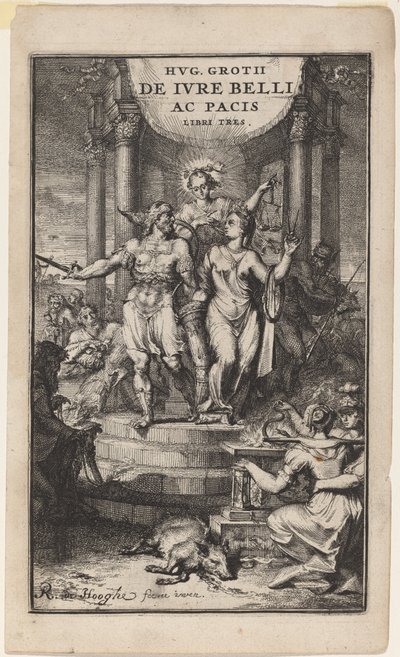 Droit de la guerre et de la paix - Romeyn de Hooghe